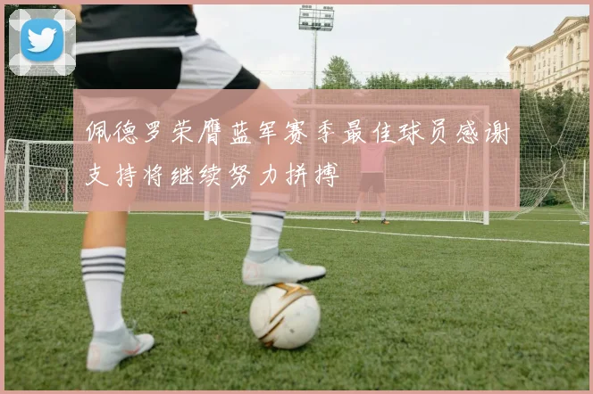 佩德罗荣膺蓝军赛季最佳球员感谢支持将继续努力拼搏